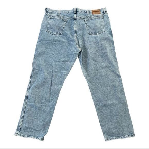 Wrangler‎ Relaxed Fit Jeans Size 46X30 Light Wash - Picture 2 of 9